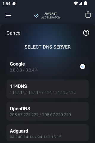 anycast ipv6android下载效果预览图